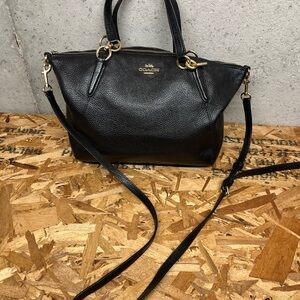 COACH MINI KELSEY SATCHEL IN PEBBLE LEATHER
